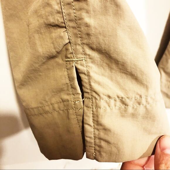 Gander Mountain Tan Nylon Hiking Cropped Pants 8 - Picture 6 of 7